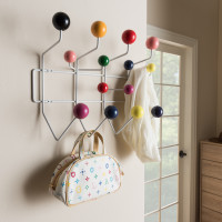 Baxton Studio CS-812-Multi-Color Penny Mid-Century Modern Multi-Colored Coat Hanger